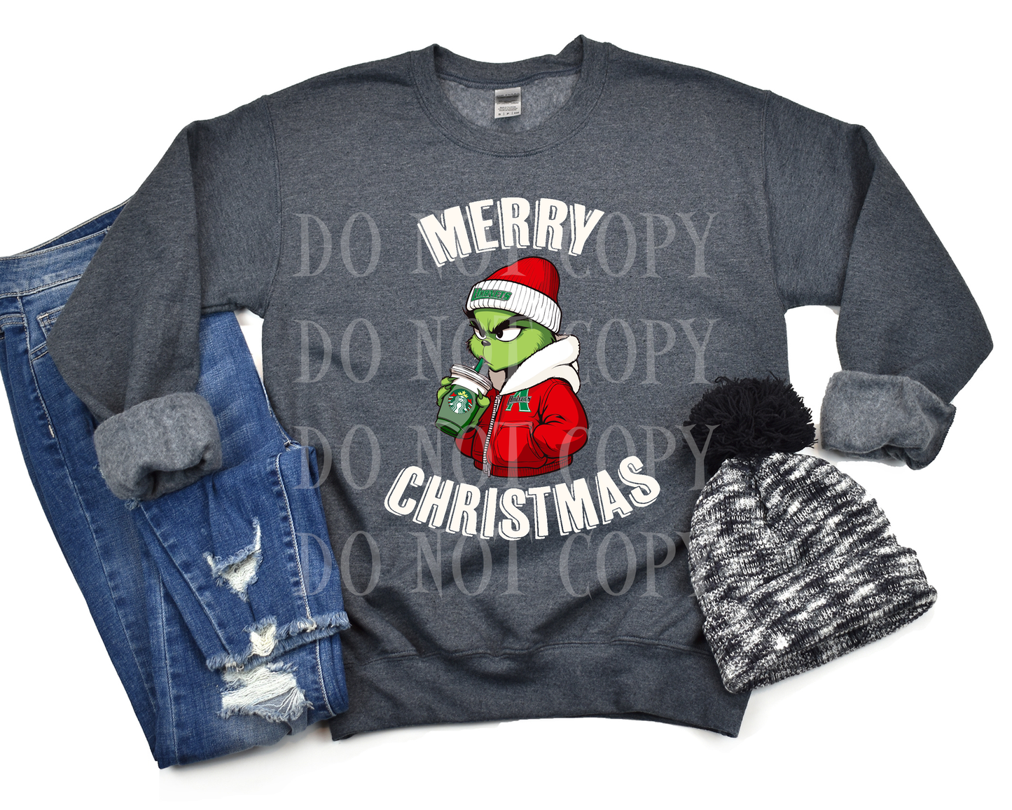 MERRY CHRISTMAS AZLE GREEN GUY