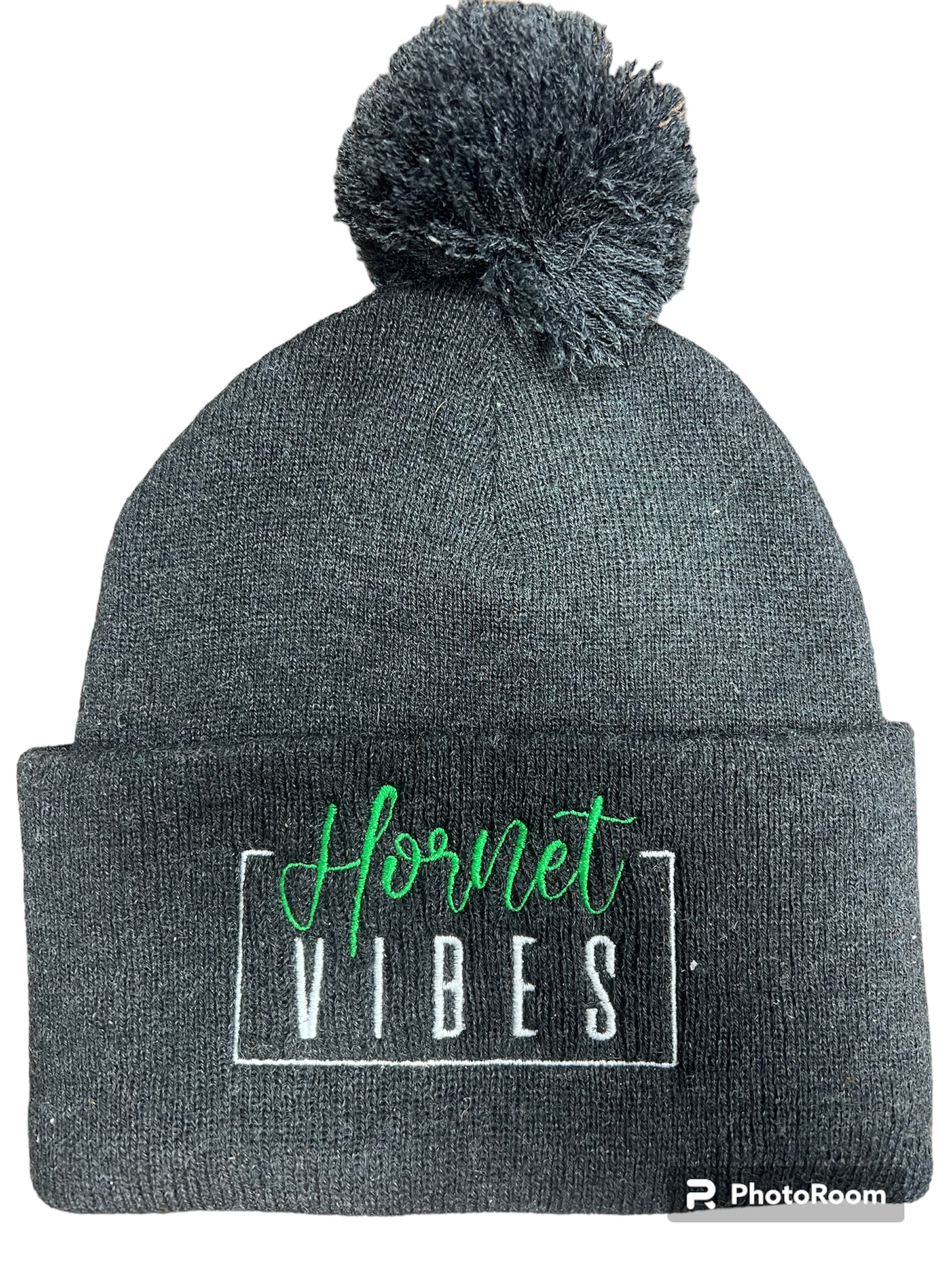 AZLE HORNETS EMBROIDERED BEANIE-BB