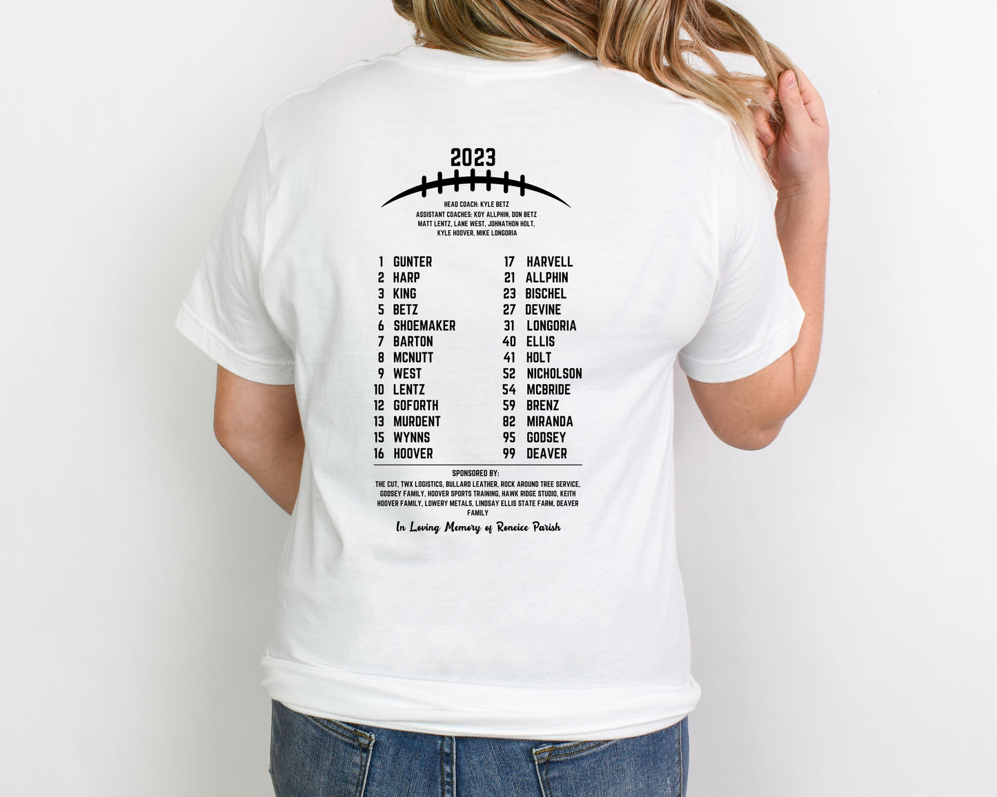 BETZ 2023 FOOTBALL TEAM SHIRT