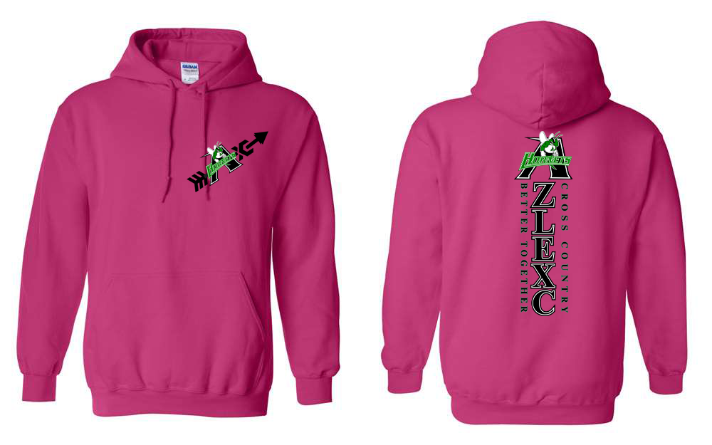 AZLE XC ARROWS HOODIE- GILDAN-AHSXC