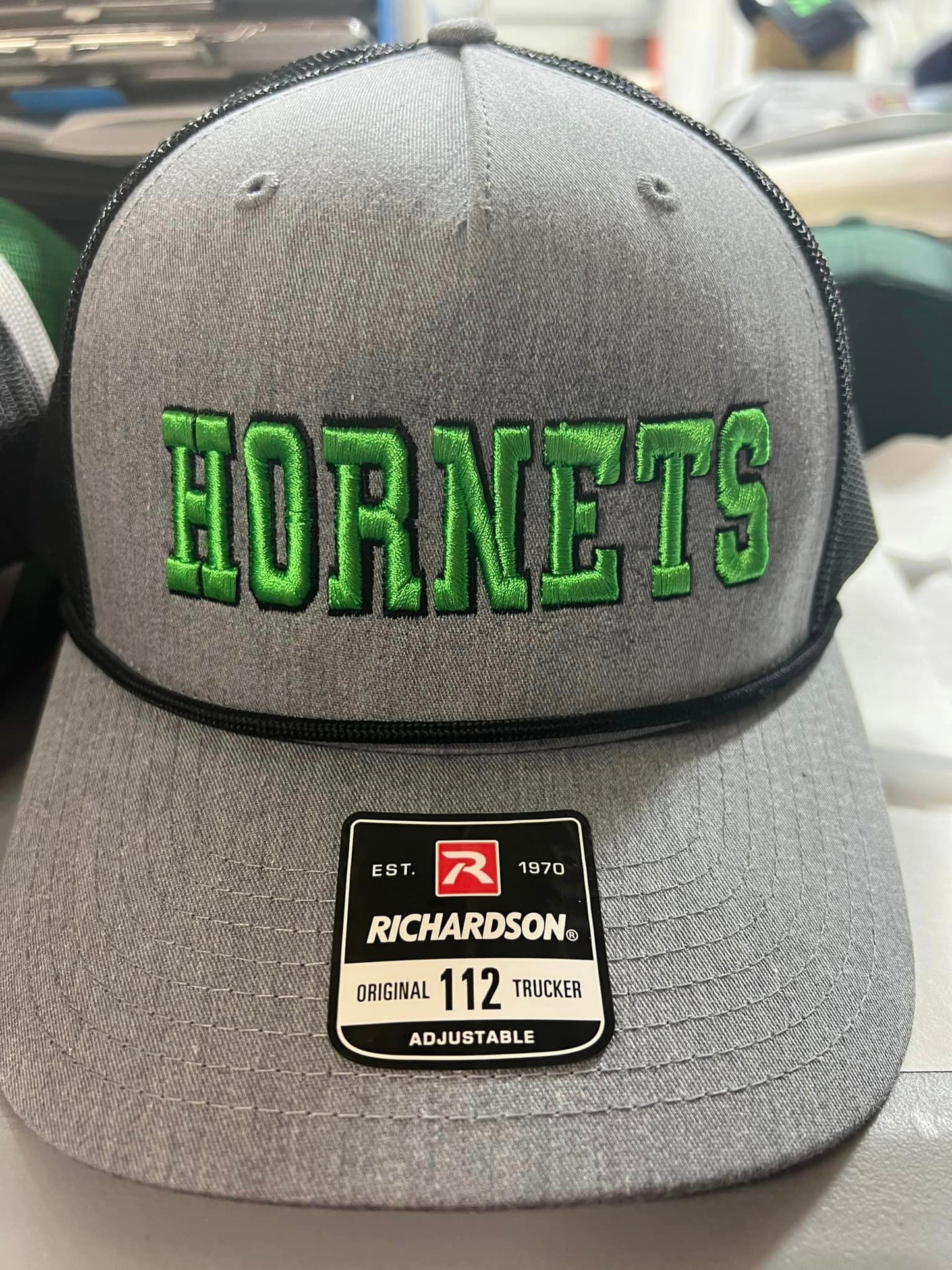 HORNETS PUFF HAT