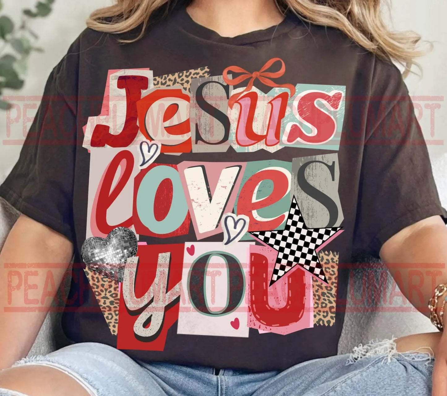 JESUS LOVES YOU- TRANSFER ONLY
