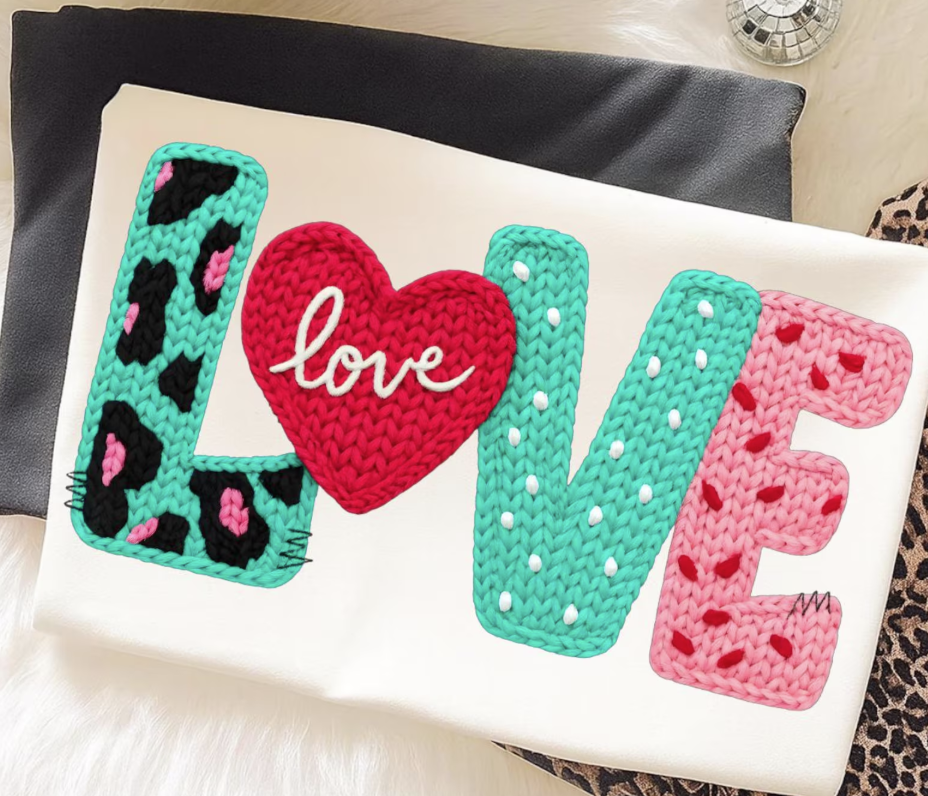LOVE COLORFUL LEOPARD YARN- TRANSFER ONLY