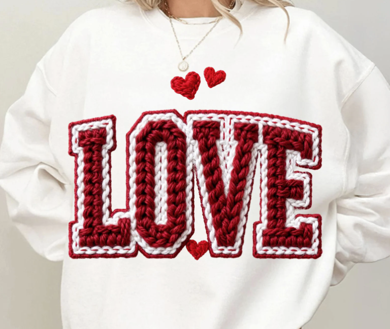 LOVE RED YARN- TRANSFER ONLY