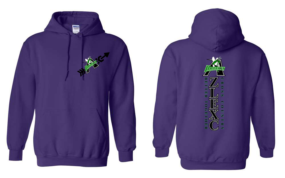 AZLE XC ARROWS HOODIE- GILDAN-AHSXC
