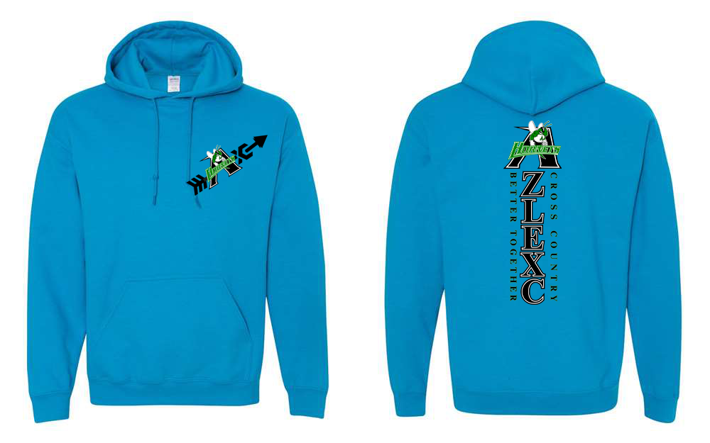 AZLE XC ARROWS HOODIE- GILDAN-AHSXC