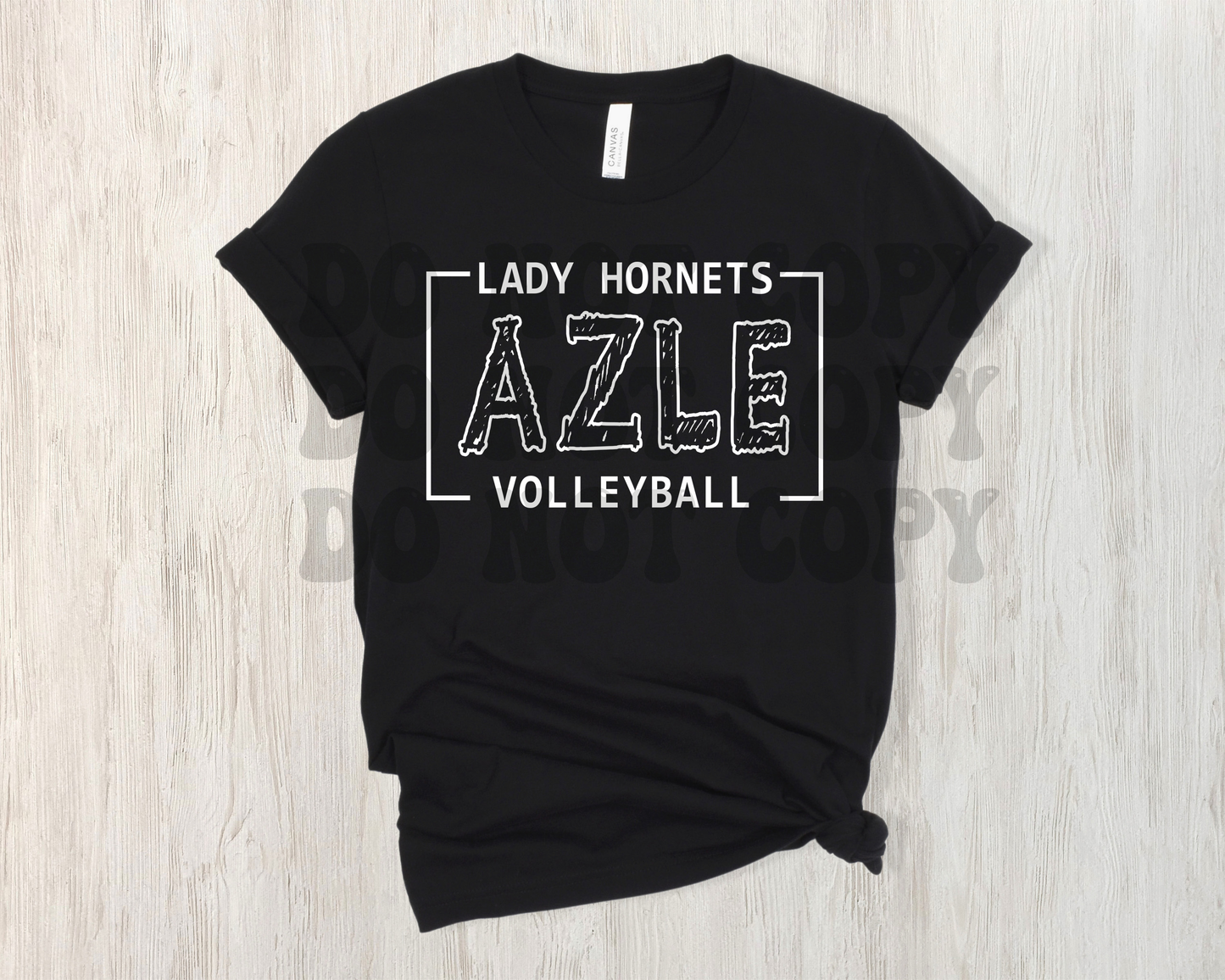 LADY HORNETS VOLLEYBALL PLATE-AHSVOLLEY