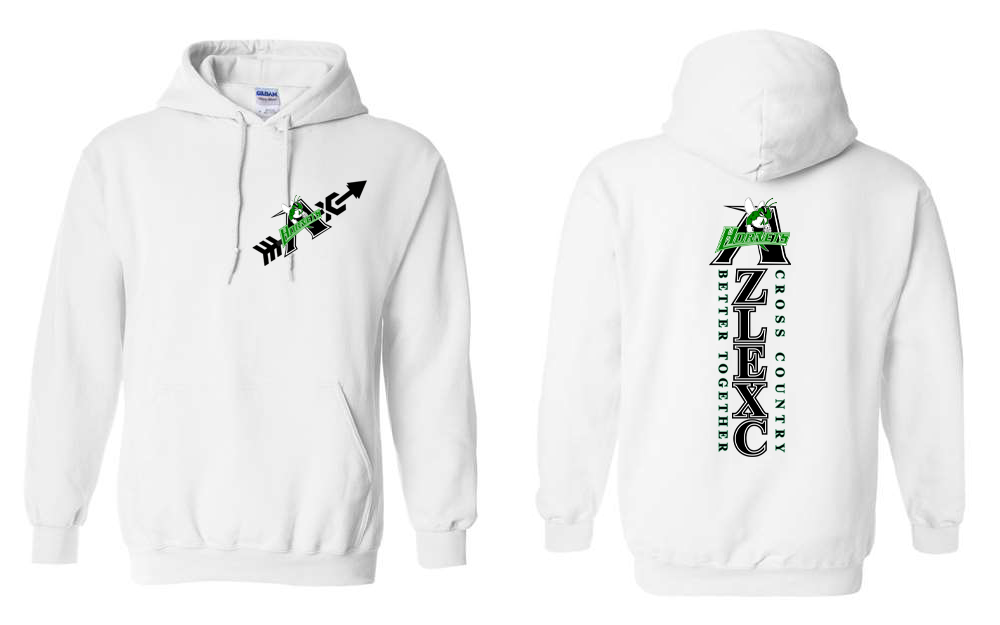 AZLE XC ARROWS HOODIE- GILDAN-AHSXC