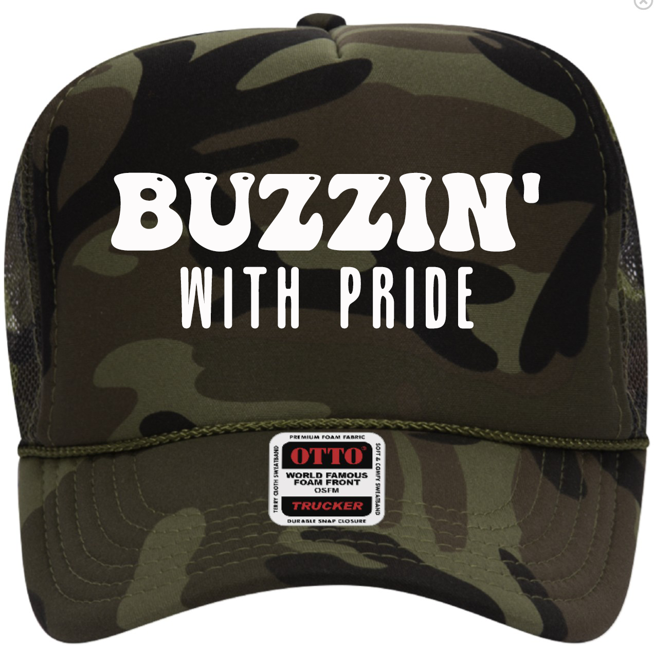 BUZZIN WITH PRIDE HAT-PROJECTGRAD2027