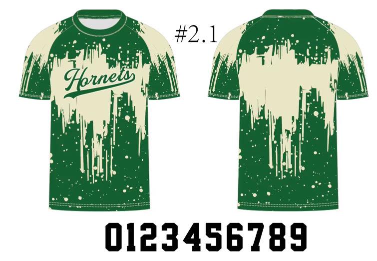 Full Sublimation Hornets Jersey Splatter
