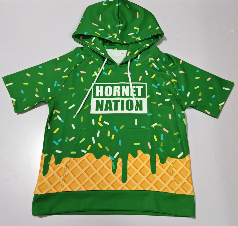 Hornet Nation Ice Cream Drip Hoodie-PRE-ORDER 3 WEEK TAT