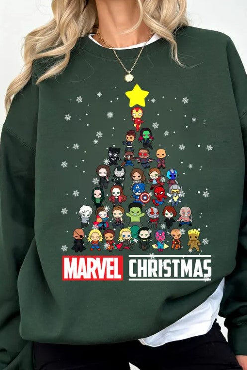 Superhero Christmas Tree