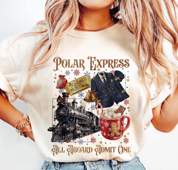 POLAR EXPRESS, ADMIT ONE- TRANSFER ONLY