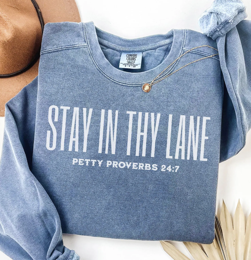 STAY IN THY LANE-TRANSFER ONLY