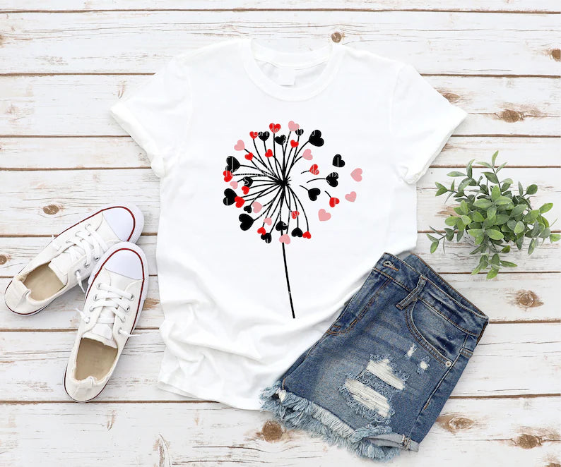 VALENTINE DANDELION-TRANSFER ONLY