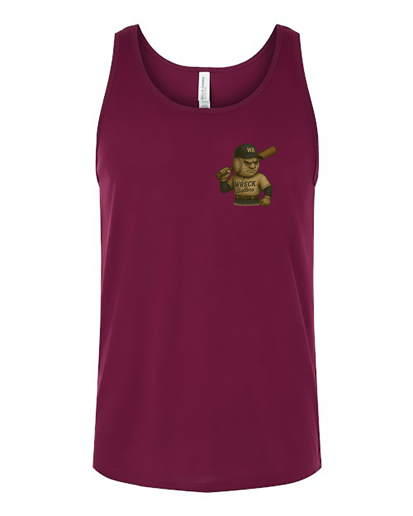 Wreck Ballers Tank-Wreck Ballers Baseball Head