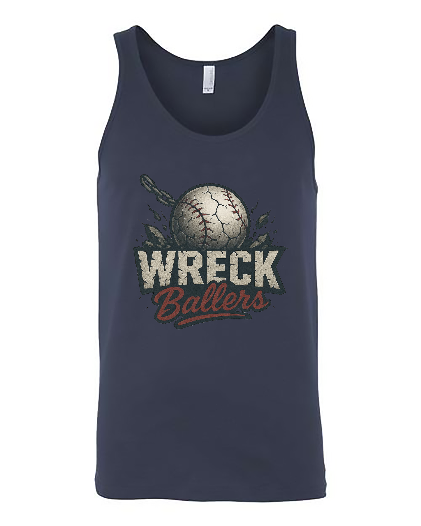 Wreck Ballers Tank-Wreck Ballers Ball and Chain