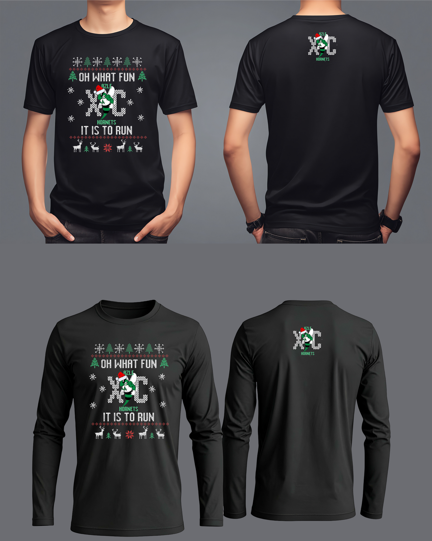 AZLE HORNETS XC CHRISTMAS- DRIFIT-AHSXC