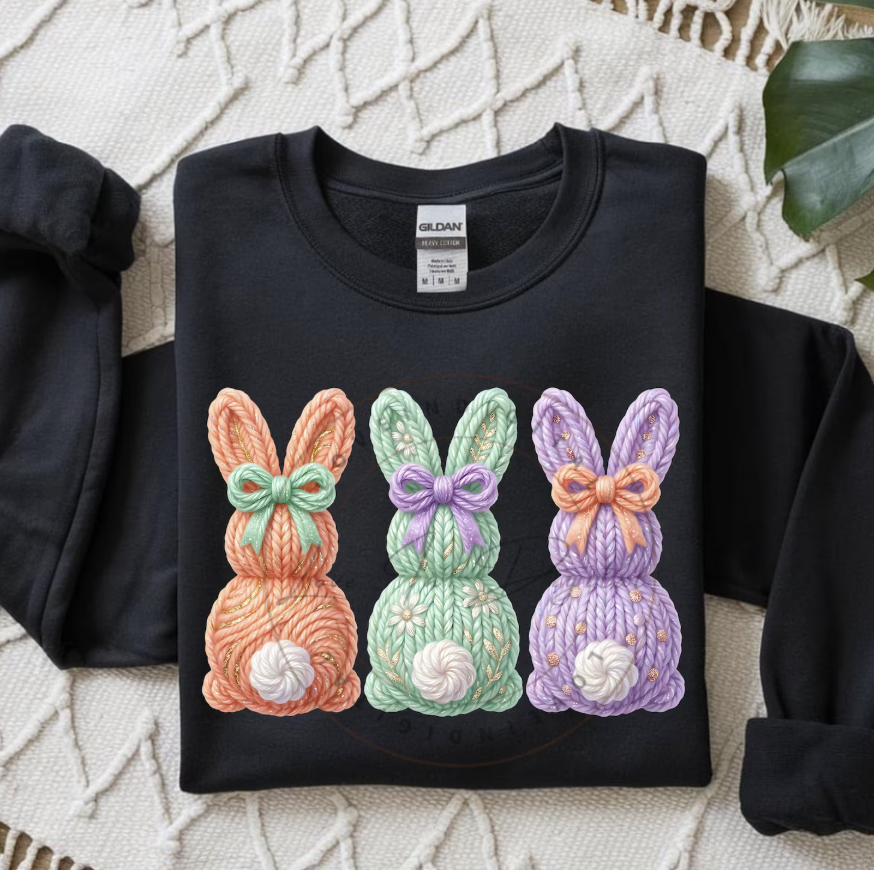 YARN BUNNIES-TRANSFER ONLY