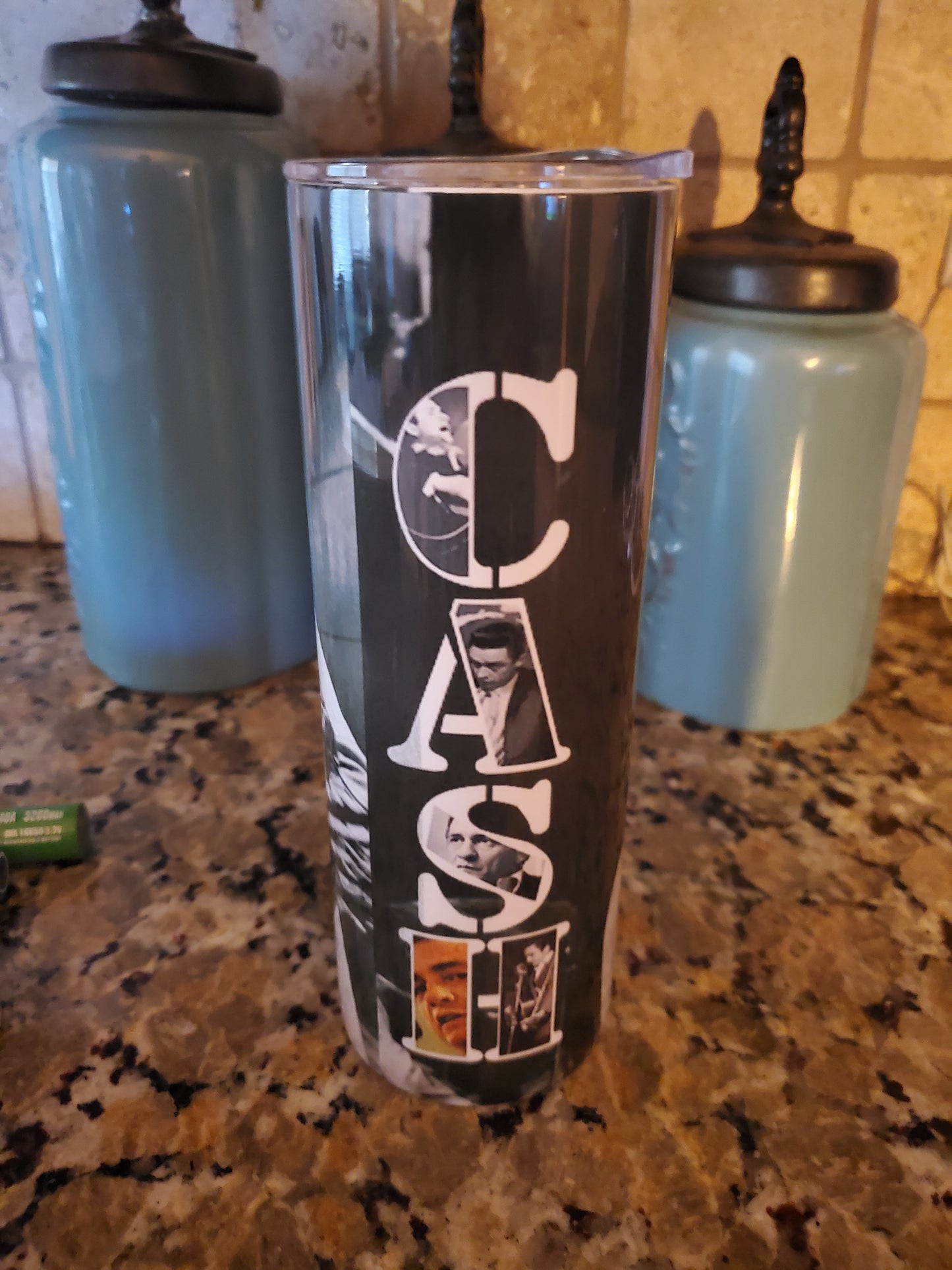 Johnny Cash Tumbler