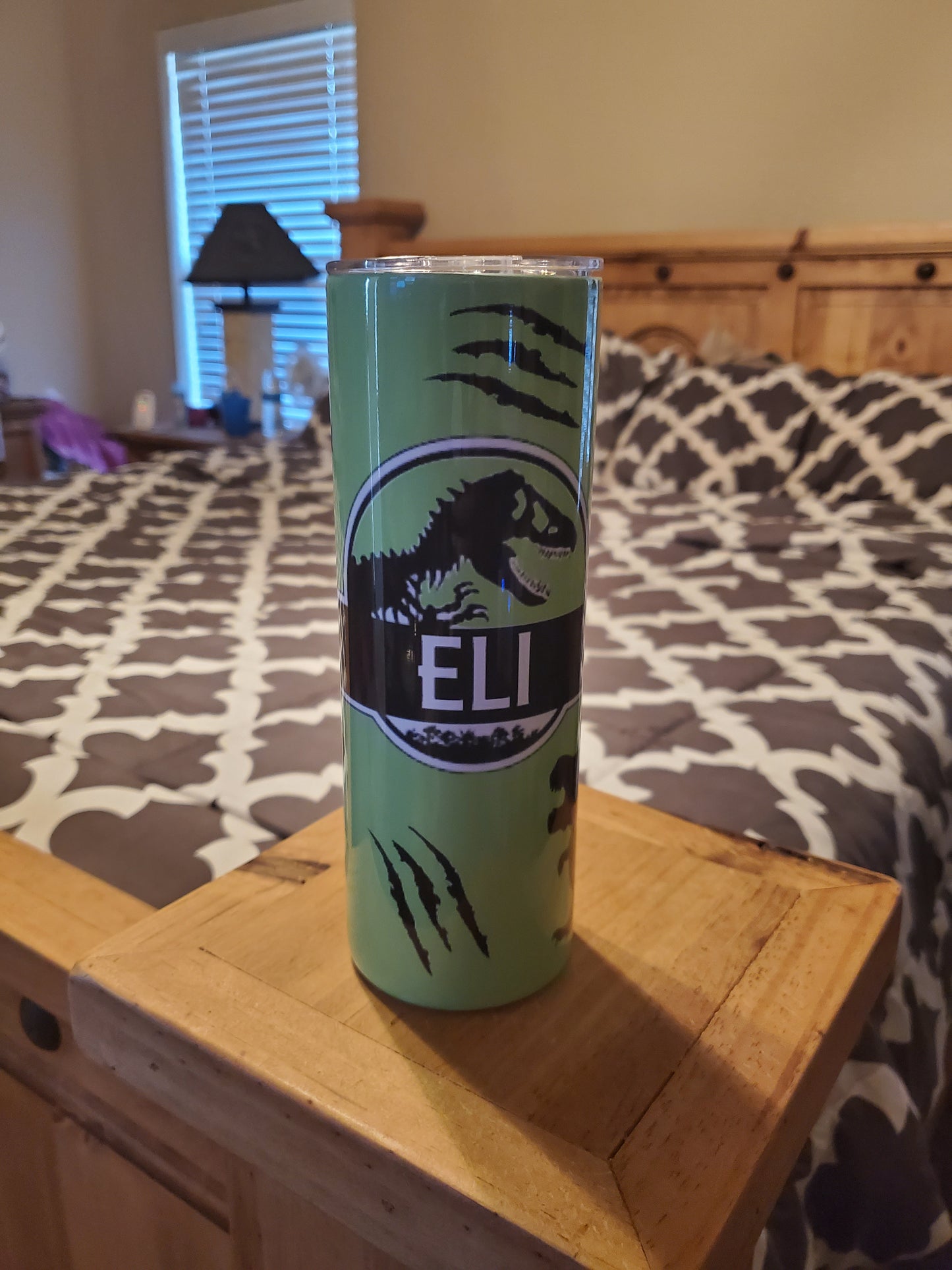 Jurassic Persinalized Tumbler