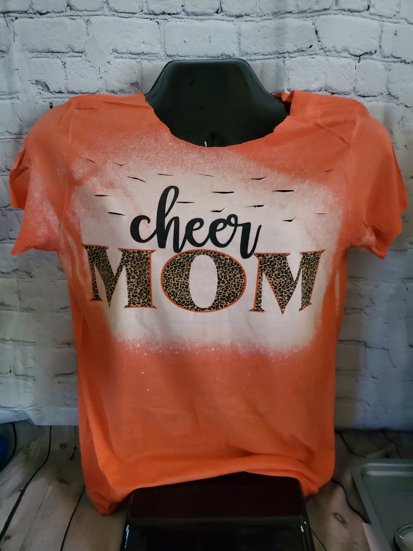 Cheer Mom Leopard-Can customize colors