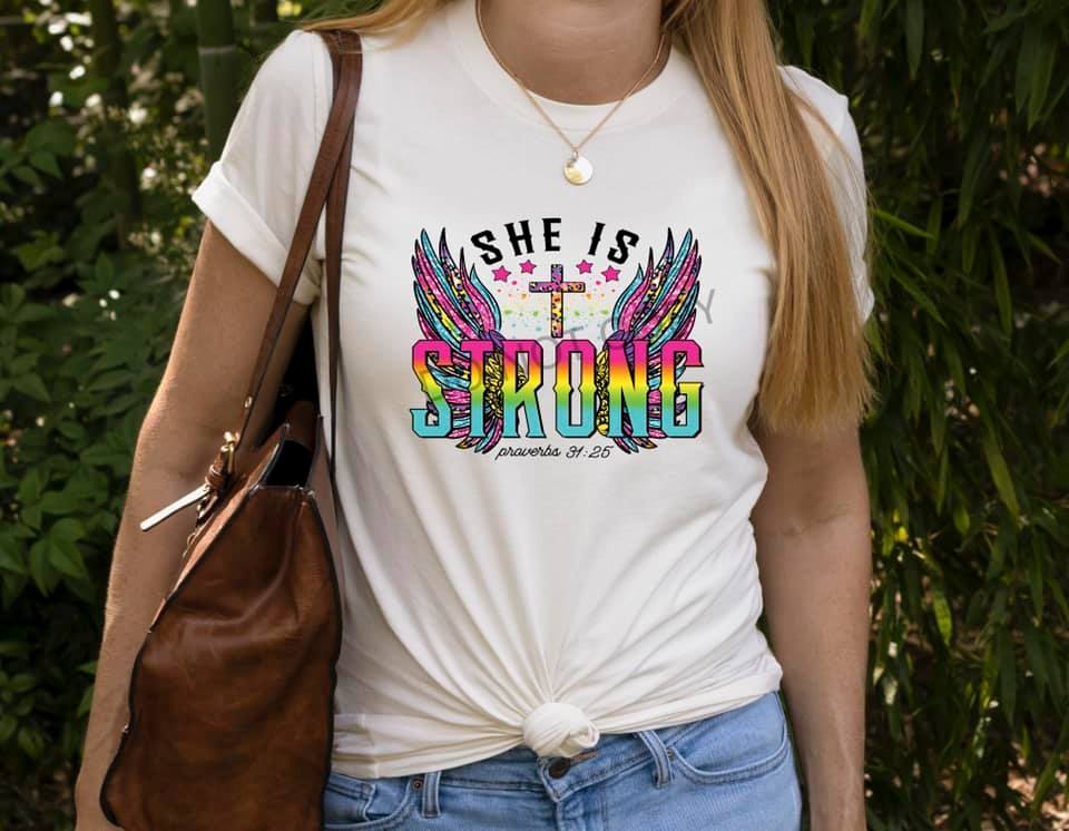 She is strong Tee