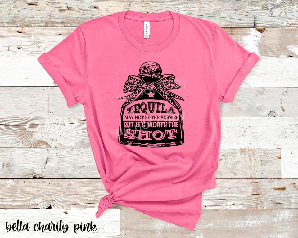 Tequila may not be the answer Tee
