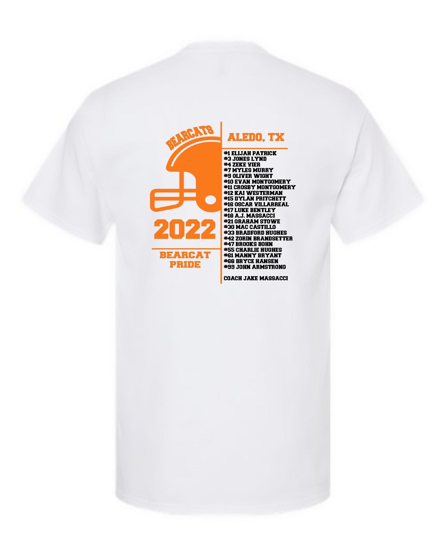 Aledo Football-Massacci White