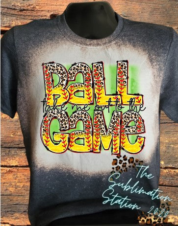 Take Me Out to the BallGame Softball-TRANSFER ONLY