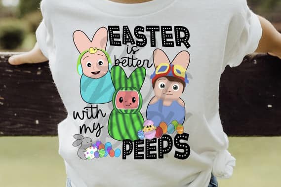 Easter Peeps Cocomelon-TRANSFER ONLY