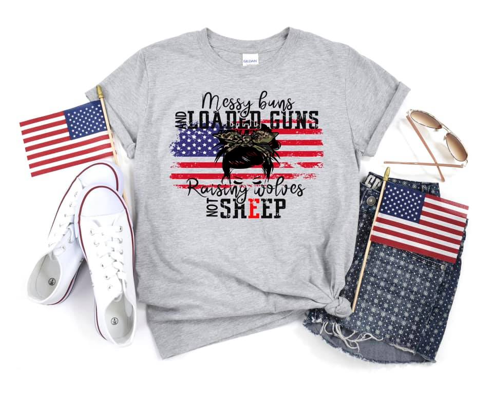 Messy Buns and Loaded Guns, Raising wolves not sheep