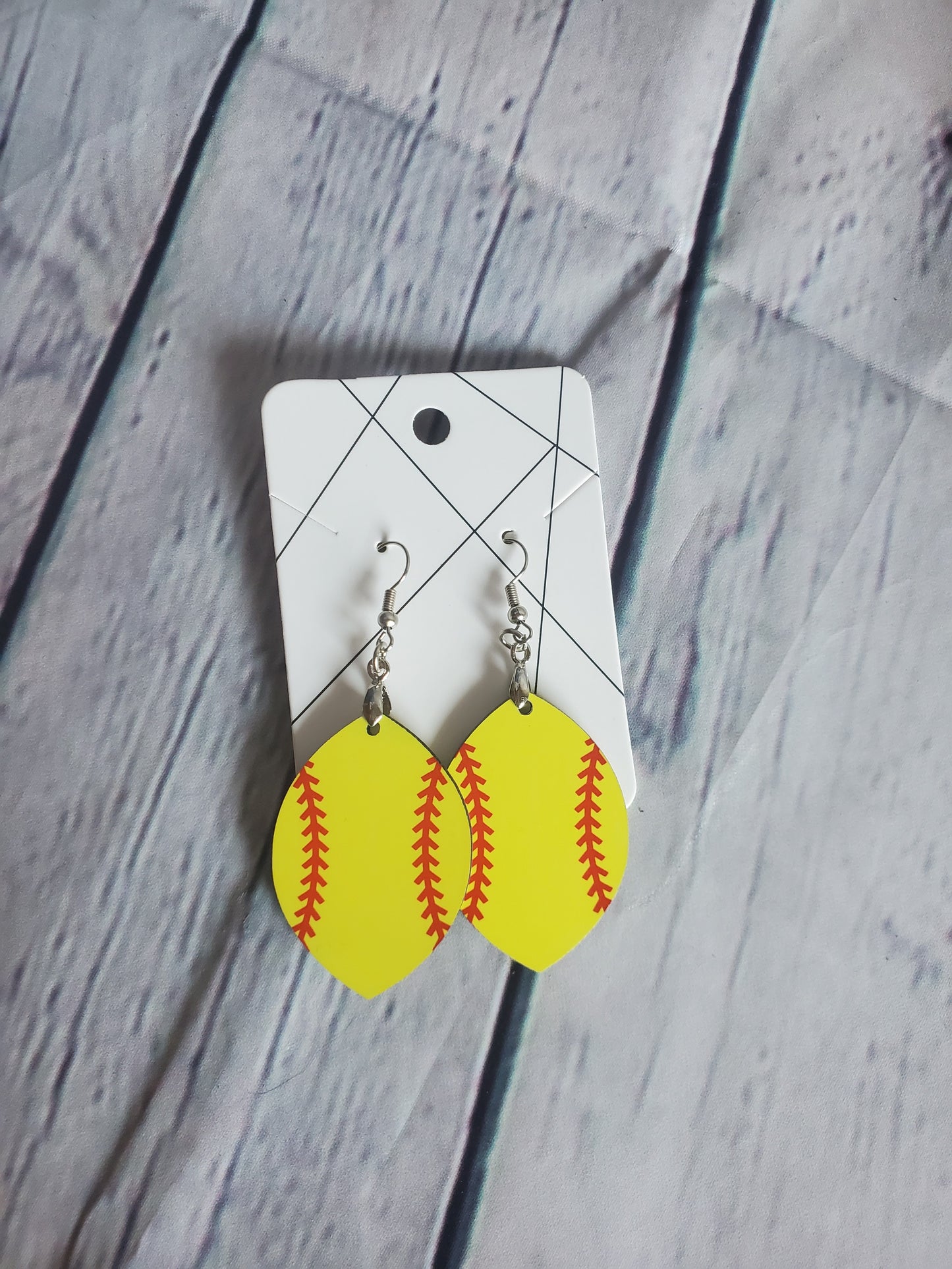 Softball Earrings
