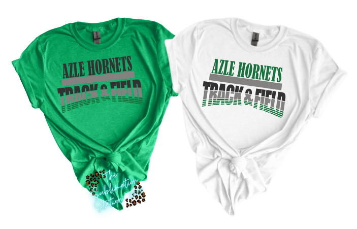 Track and Field Azle Hornets Stripes