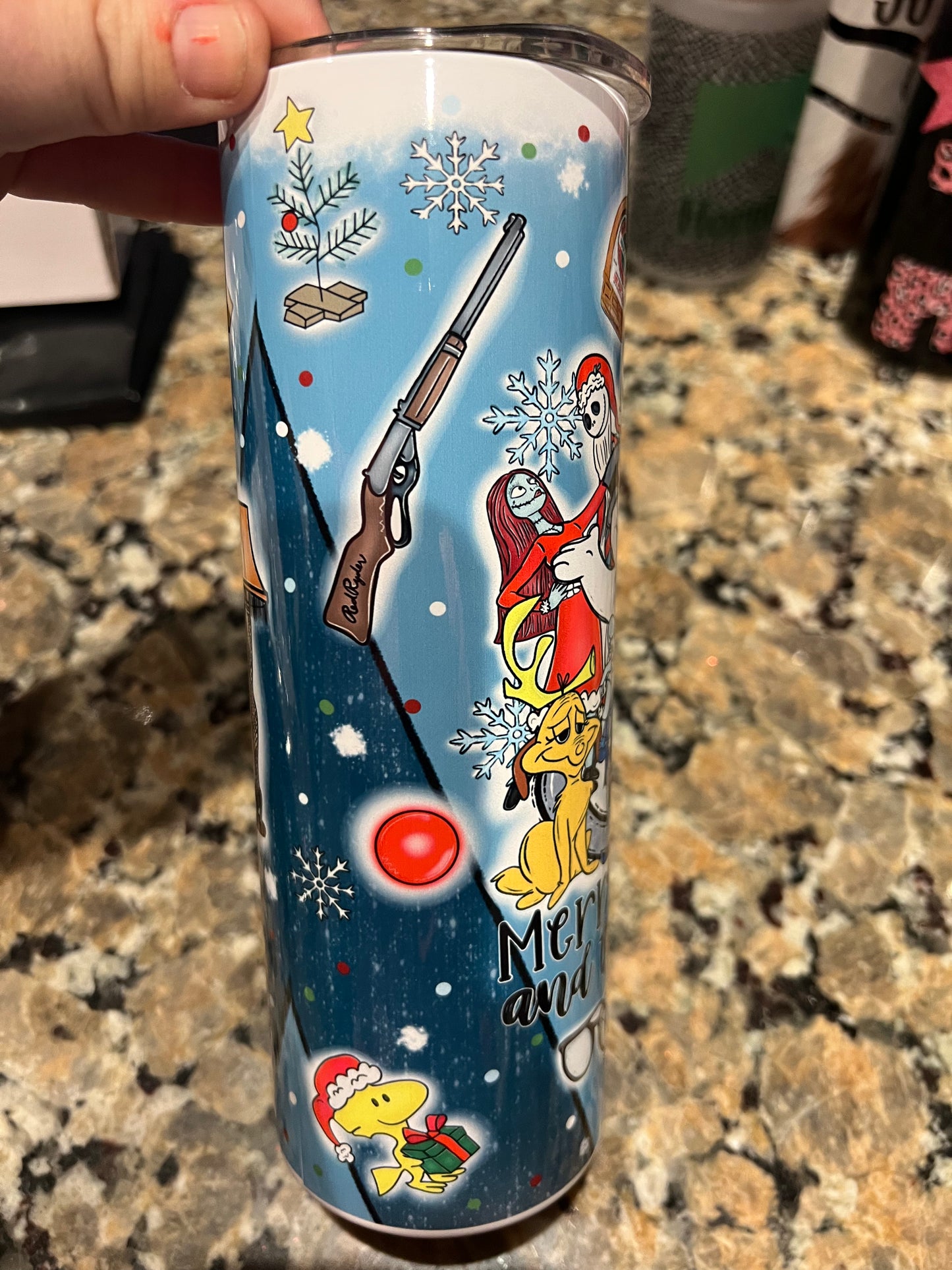 Merry Christmas to All Tumbler-20 oz