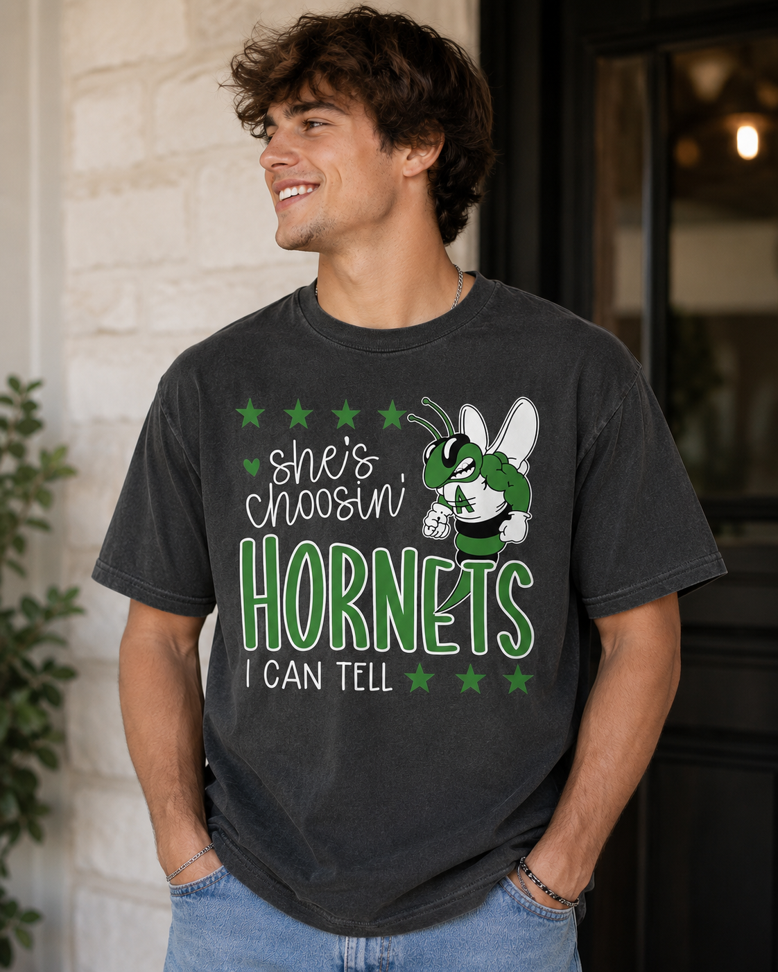 She's Choosin' Hornets I can Tell-Comfort Colors