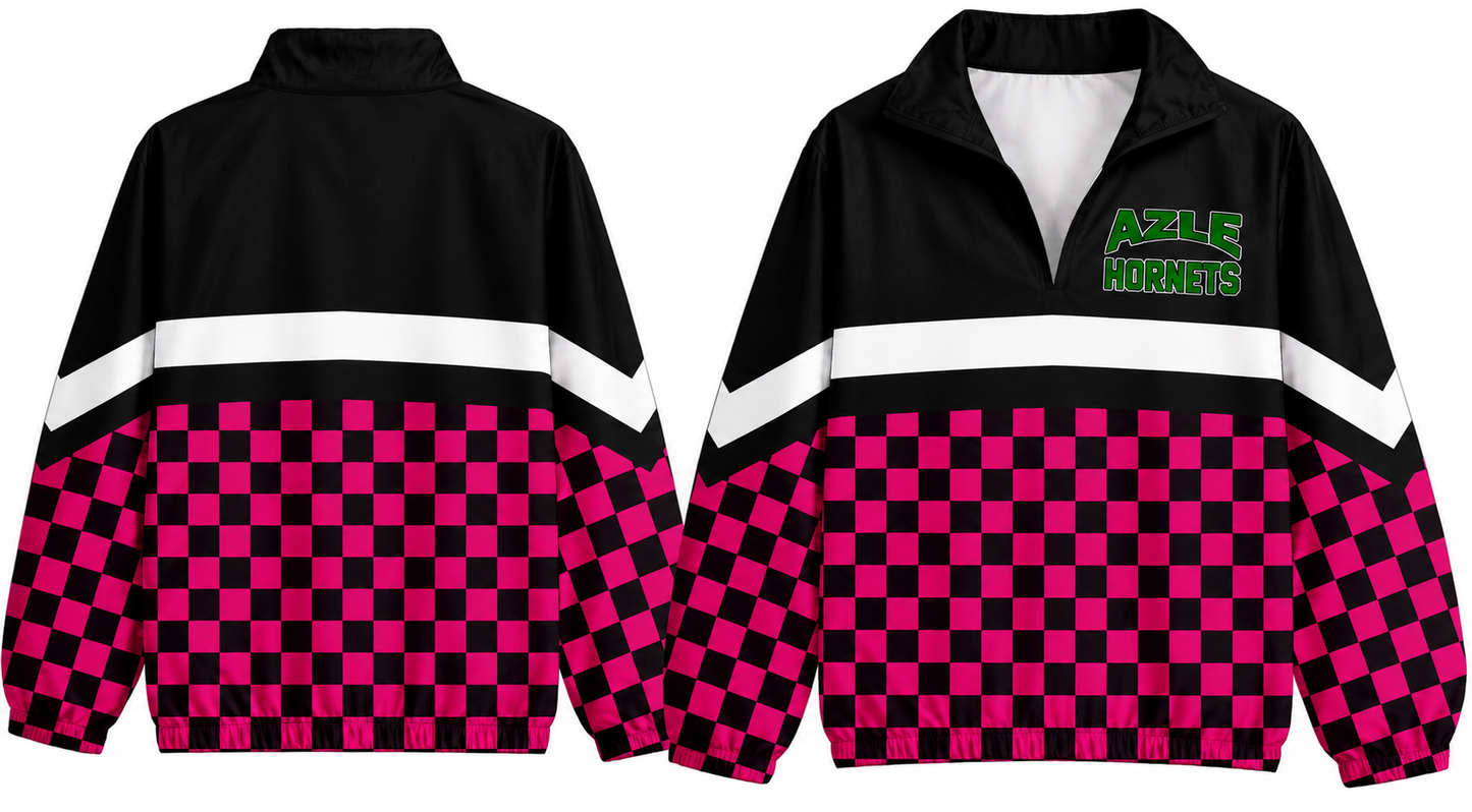 Azle Hornets Windbreaker Leopard with Black Top-PROJECTGRAD2027
