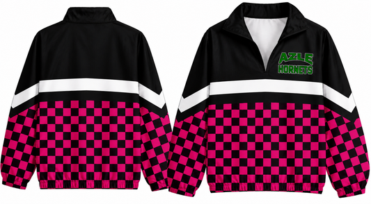 Azle Hornets Windbreaker Leopard with Black Top-PROJECTGRAD2027