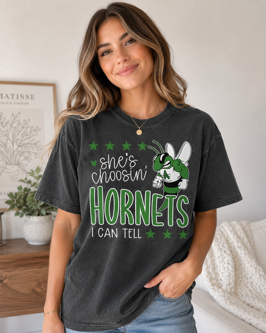 She's Choosin' Hornets I can Tell-Comfort Colors