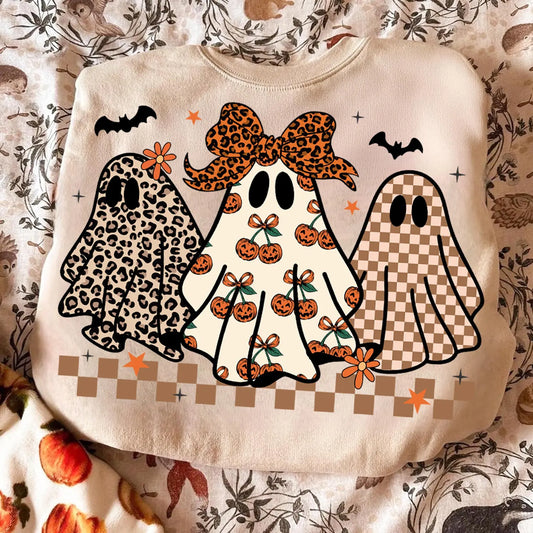 Halloween Ghost Trio- TRANSFER ONLY