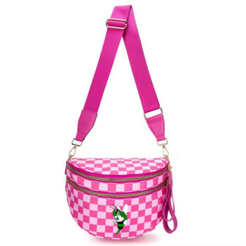 Checkered Crossbody Bag