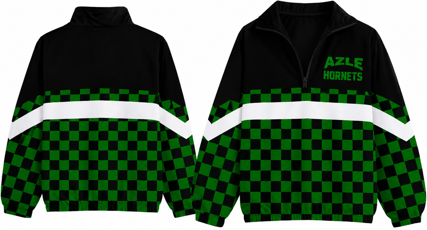 Azle Hornets Windbreaker with Black Top-PROJECTGRAD2027