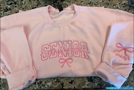 SENIOR EMBROIDERED SWEATSHIRT
