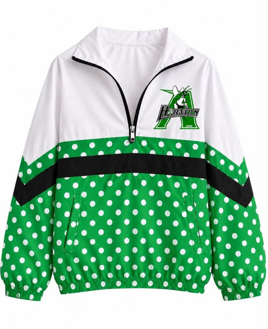 Azle Polka Dot Cheer Pullover-AHSCHEER