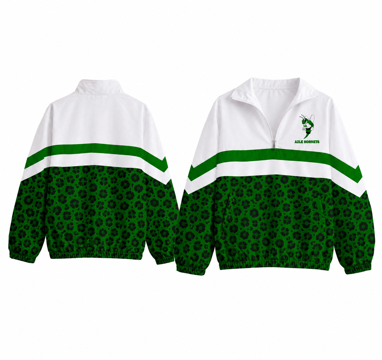 Azle Hornets Windbreaker Leopard-PROJECTGRAD2027