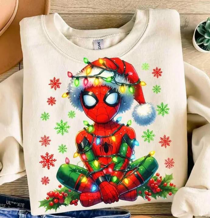 Spidey Christmas Lights