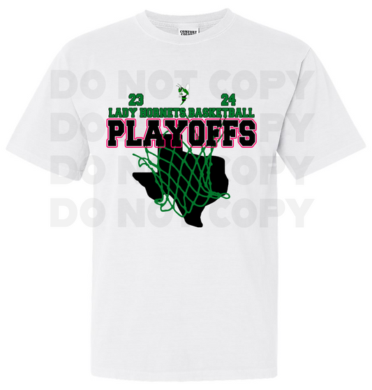 LADY HORNETS PLAYOFF TEE-BB