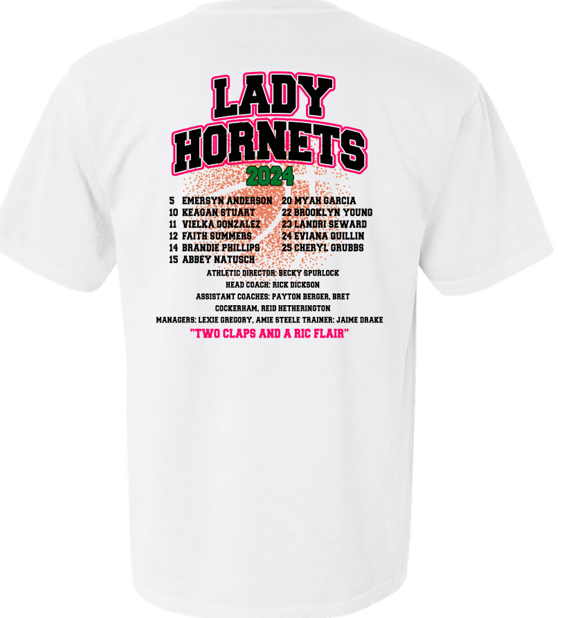 LADY HORNETS PLAYOFF TEE-BB