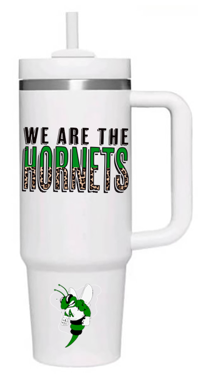 AHSPTO WE ARE THE HORNETS  40 OZ TUMBLER