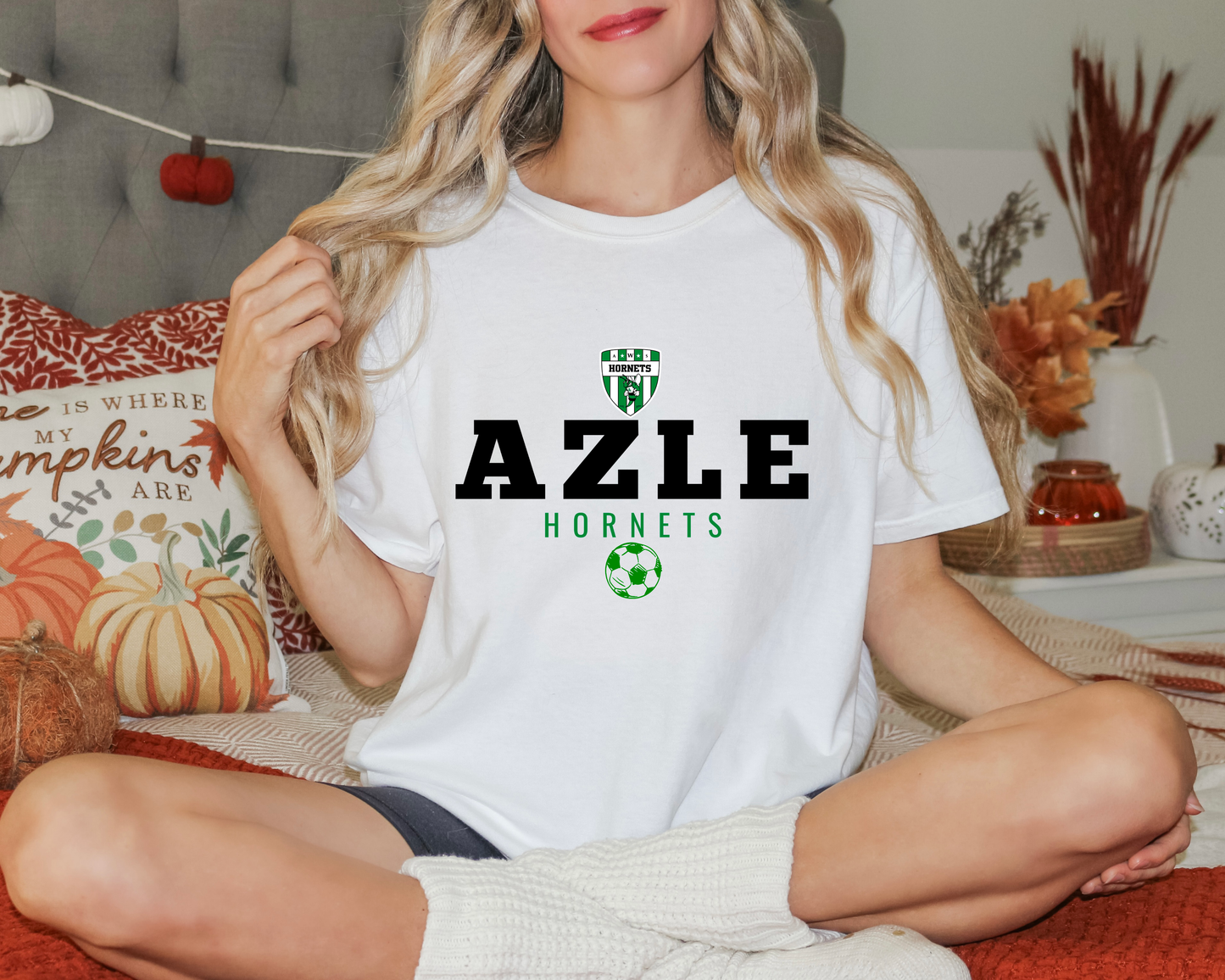 AZLE HORNETS SOCCER BADGE -AHSSOCCER
